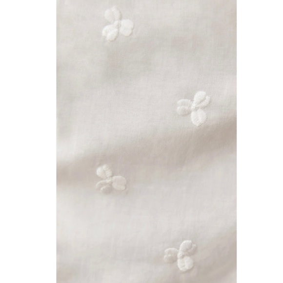 NEW REFORMATION WHITE EMBROIDERED MINI DRESS - Picture 4 of 5